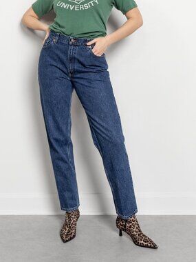 LEVI'S 550 JEANS WOMEN High Waist Vintage Denim / 30 Inch Waist / Size 10 11